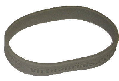 Brain tumor awareness wristband