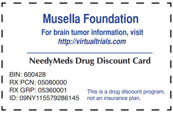 Musella Foundation Drug Discount Card
