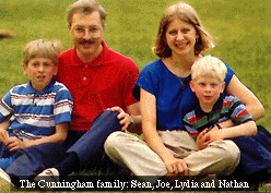 Joe and his family